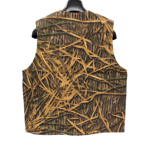 Filson x Mossy Oak Rugged Twill Cruiser Shadow Grass Camo Field Vest Large NEW - Picture 4 of 6